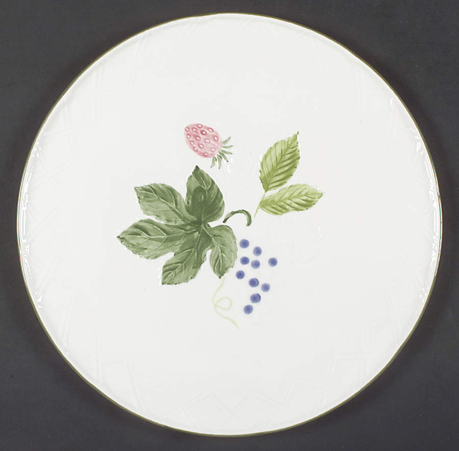 Country Berries Cake Plate by Mikasa-1