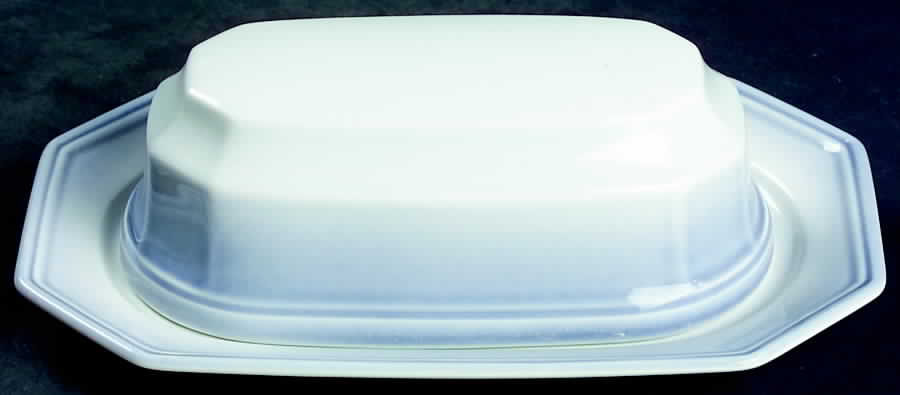 Country Blue 1/4 Lb Covered Butter by Mikasa-1