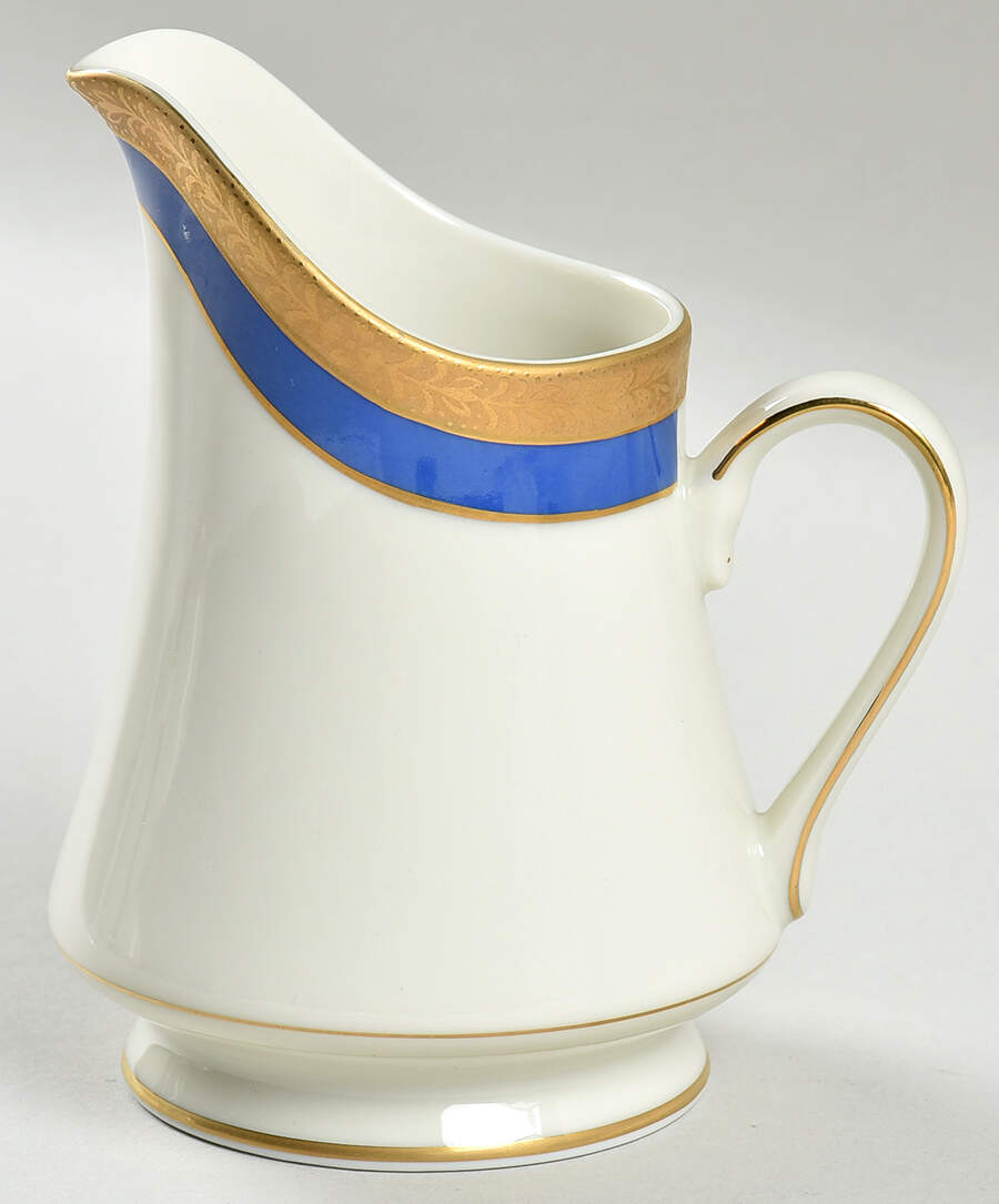 Colony Blue Creamer by Mikasa-1
