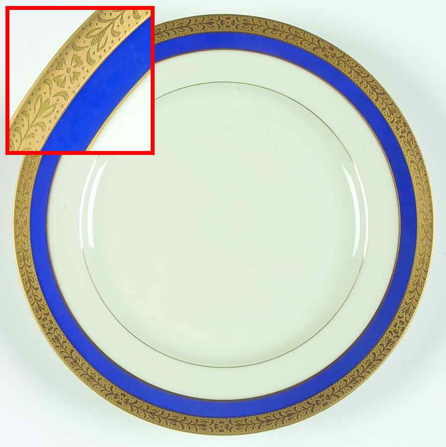 Colony Blue Salad Plate by Mikasa-1