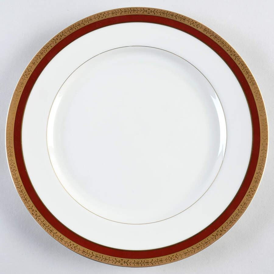 Colony Burgundy Dinner Plate by Mikasa-1