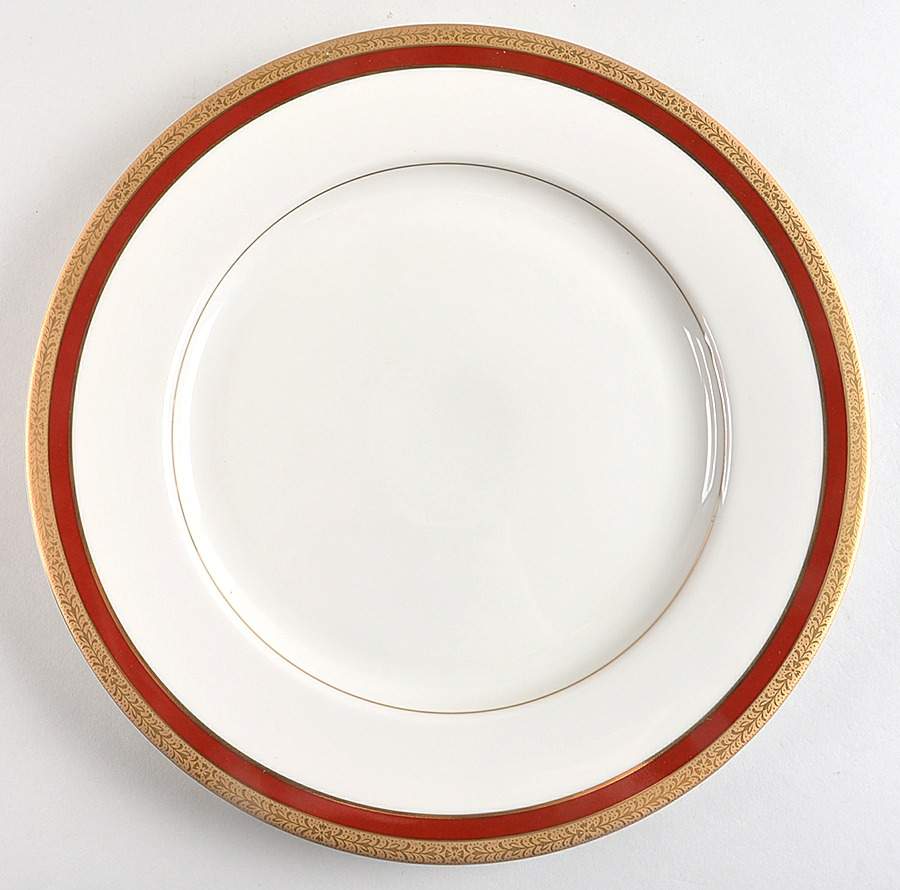 Colony Burgundy 12" Chop Plate (Round Platter) by Mikasa-1