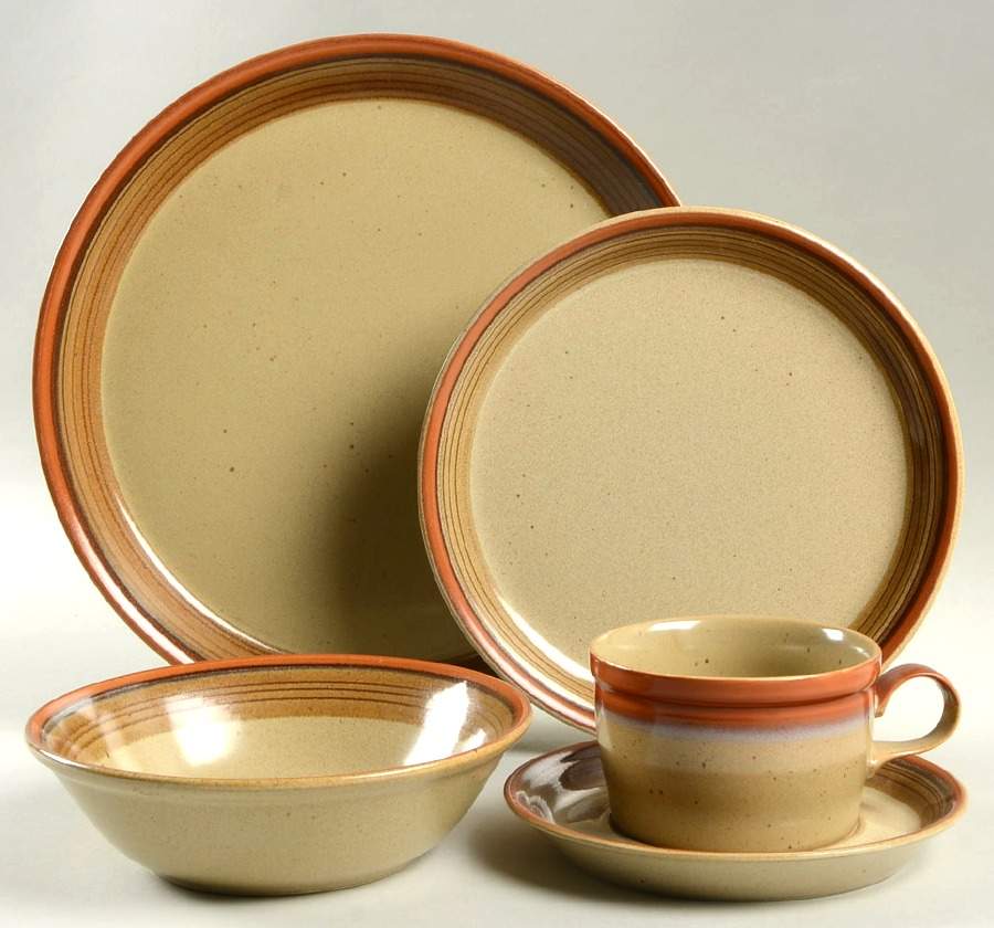 Country Cabin 5 Piece Place Setting by Mikasa-1