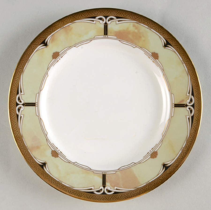 Coronation Celadon Salad Plate by Mikasa-1