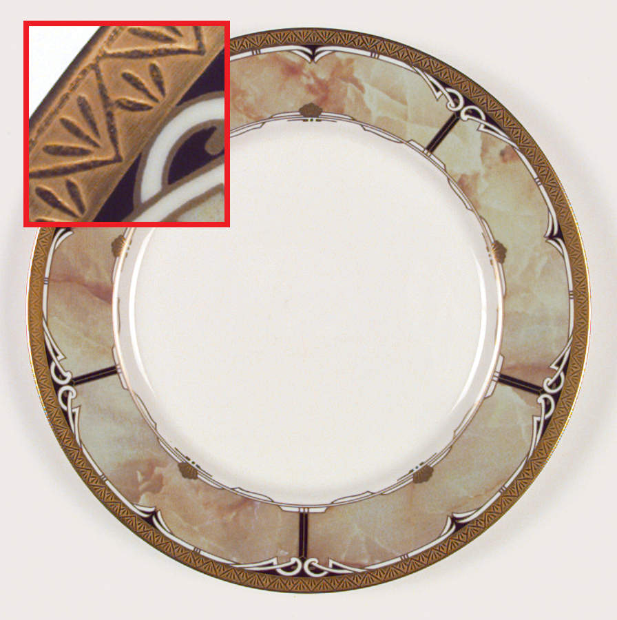 Coronation Celadon Dinner Plate by Mikasa-1