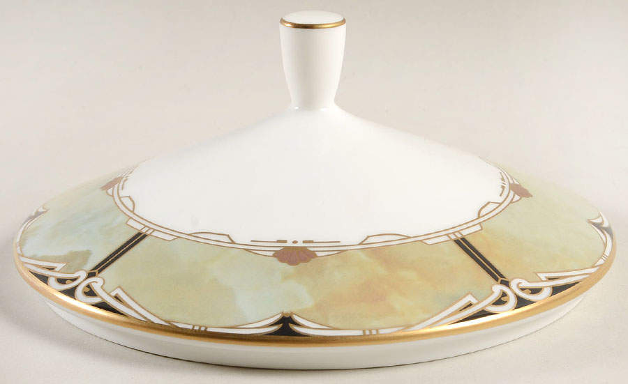 Coronation Celadon Lid for 2 Qt Round Covered Casserole by Mikasa-1