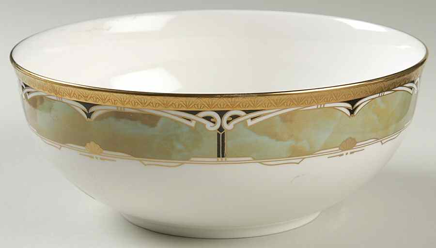 Coronation Celadon 8" Round Vegetable Bowl by Mikasa-1