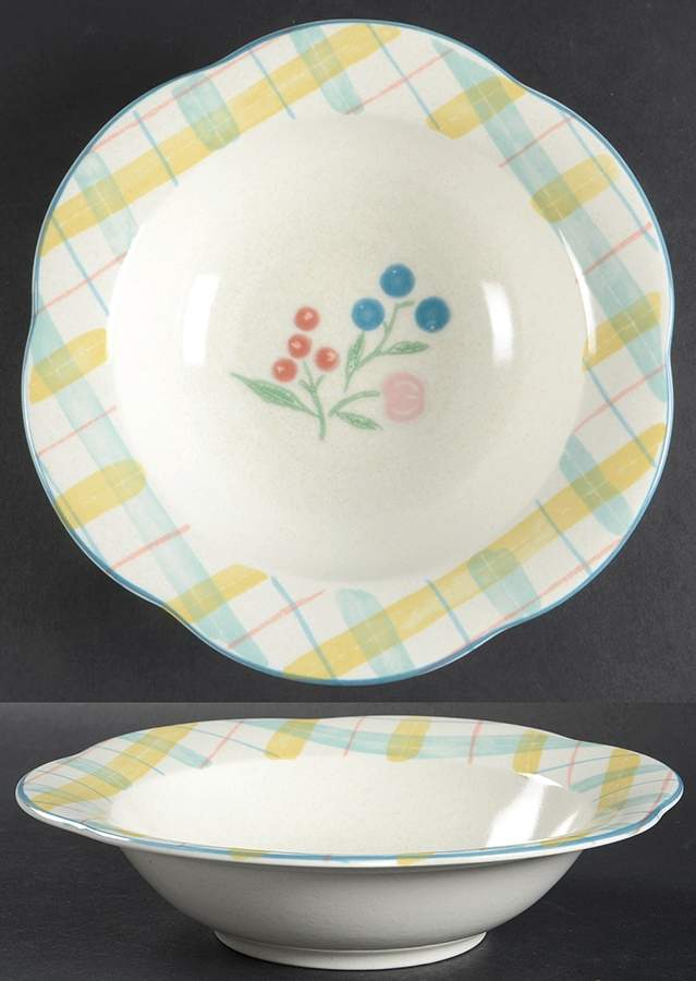 Country Chalet Rim Soup Bowl by Mikasa-1