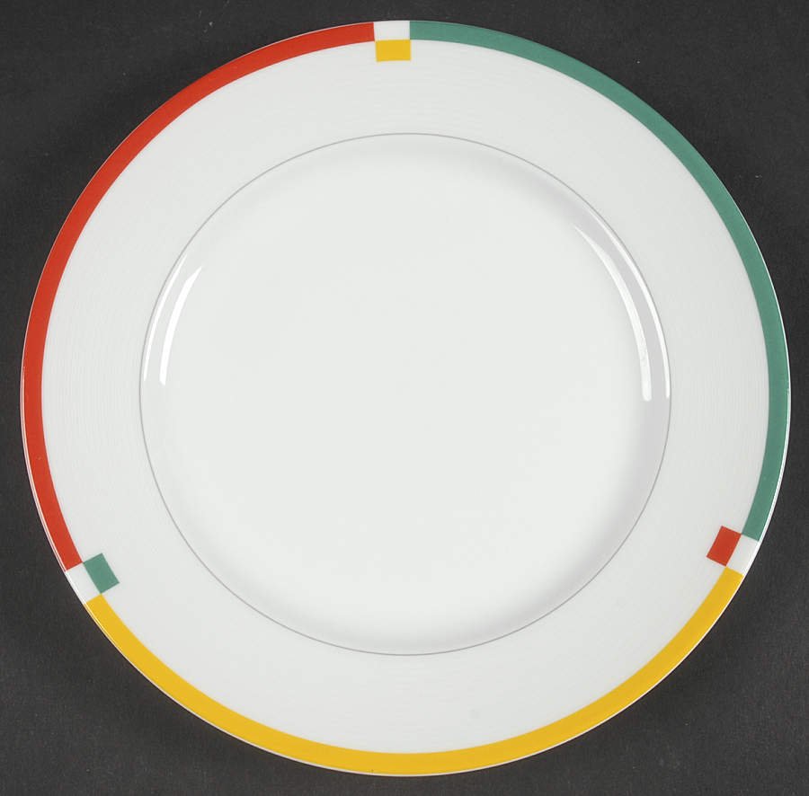 Color Chart Salad Plate by Mikasa-1