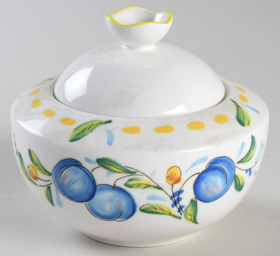 Country Cheer Sugar Bowl & Lid by Mikasa-1