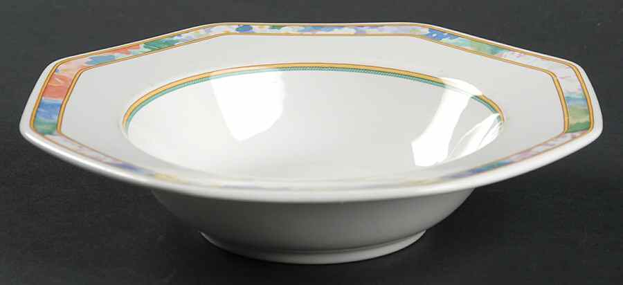 Country Chintz Rim Fruit/Dessert (Sauce) Bowl by Mikasa-1