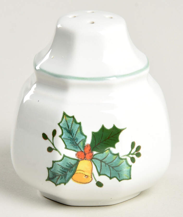 Continental Christmas Salt Shaker by Mikasa-1