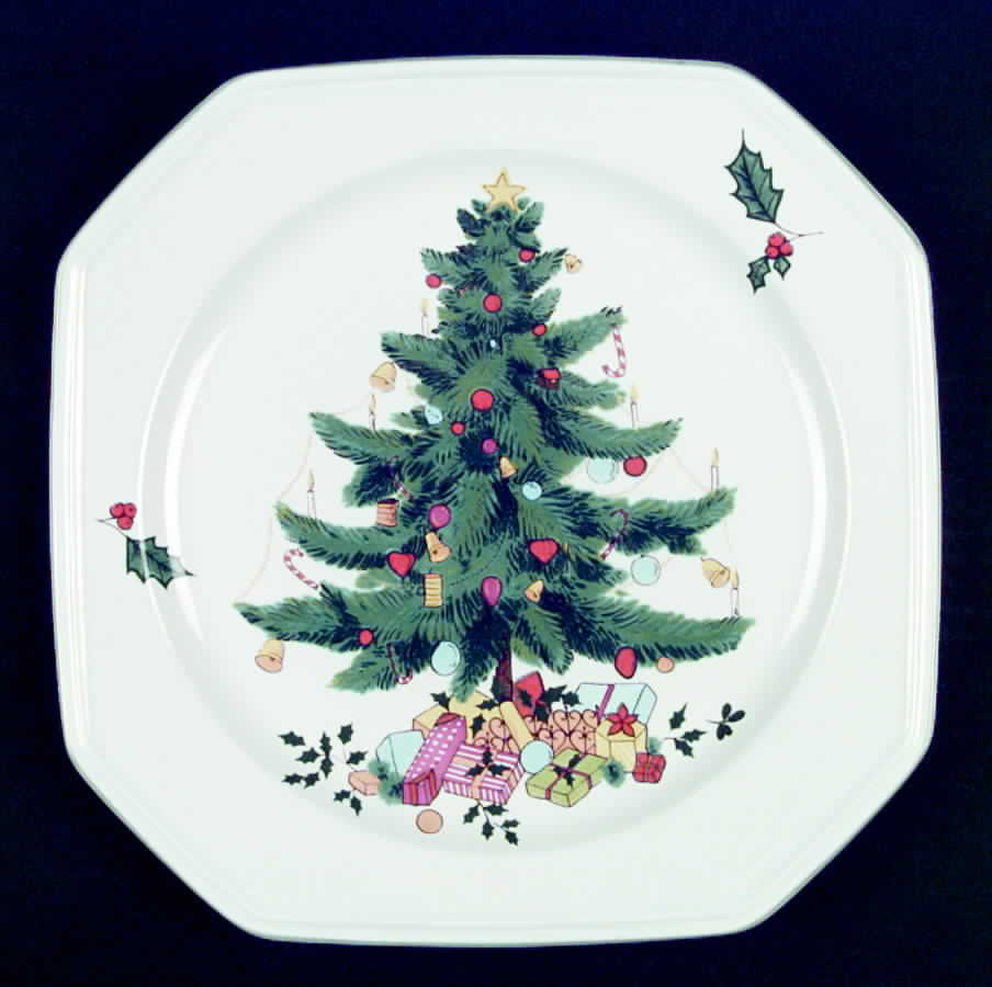 Continental Christmas Dinner Plate by Mikasa-1