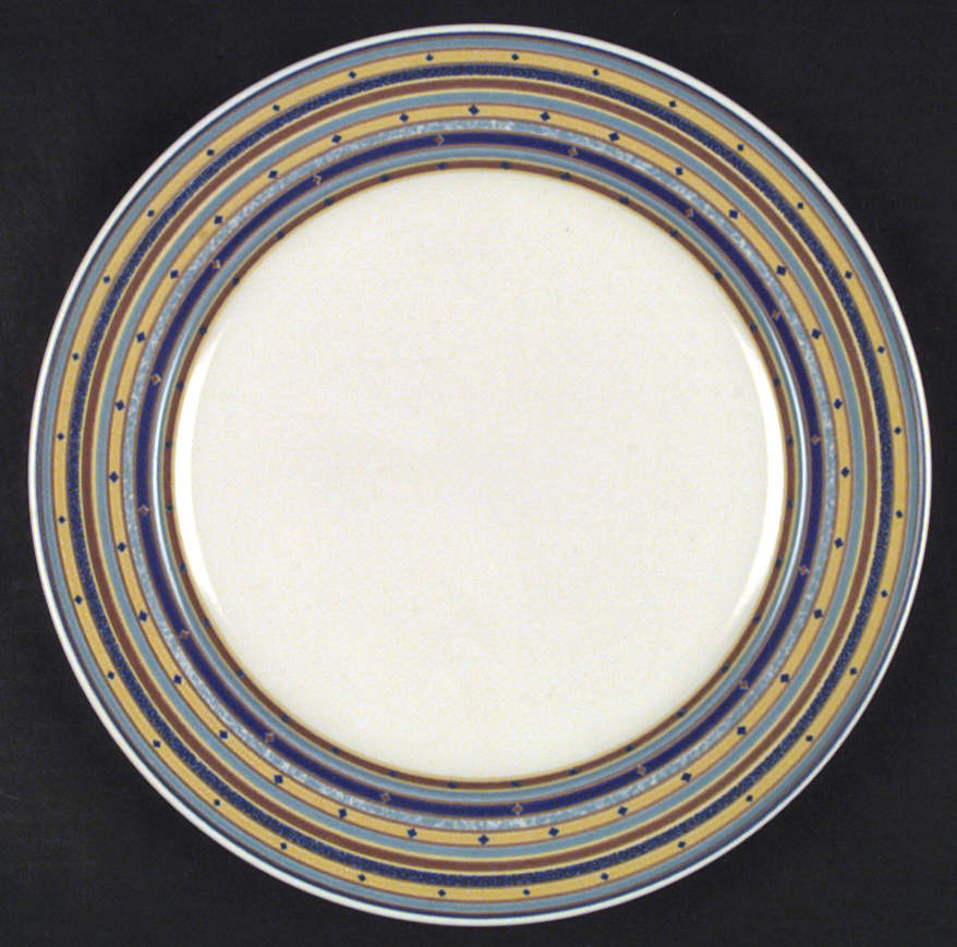 Color Circuit Dinner Plate by Mikasa-1