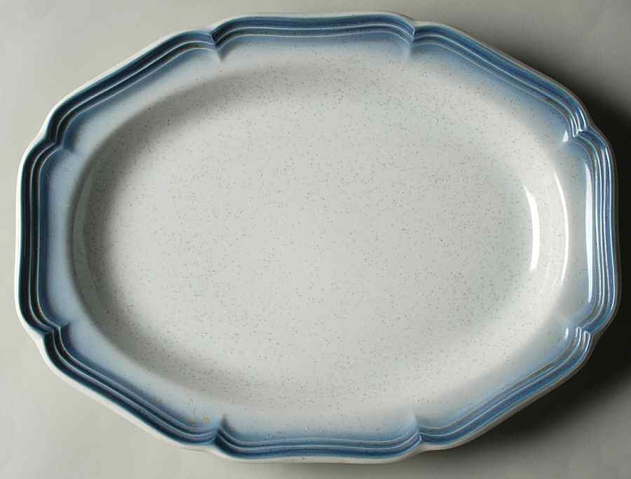 Country Club 14" Oval Serving Platter by Mikasa-1