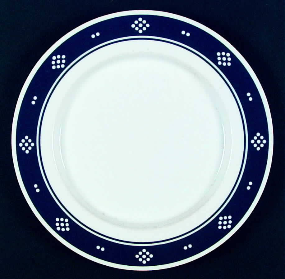 Country Cobalt Dinner Plate by Mikasa-1