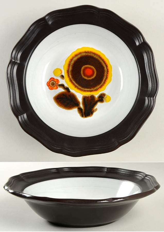 Country Cottage 9" Round Vegetable Bowl by Mikasa-1