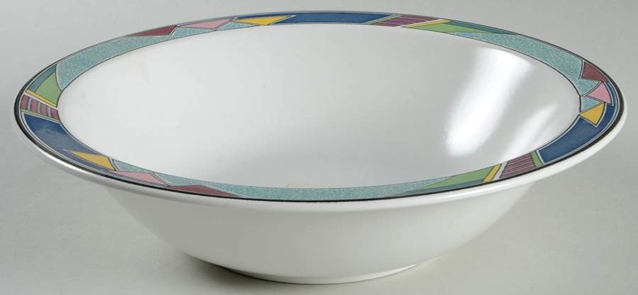 Color Court 9" Round Vegetable Bowl by Mikasa-1