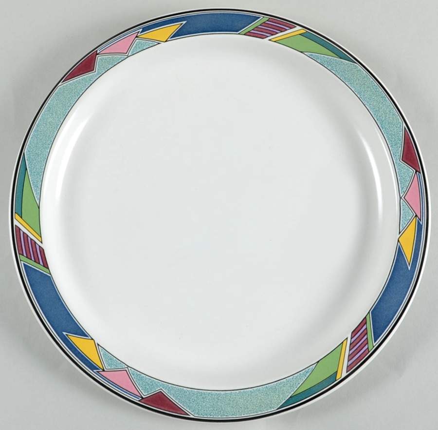 Color Court 12" Chop Plate (Round Platter) by Mikasa-1