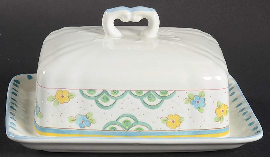 Country Court Rectangular Covered Butter by Mikasa-1
