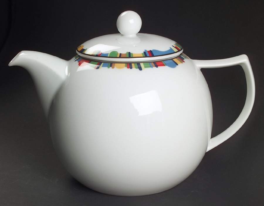 Color Crest Teapot & Lid by Mikasa-1