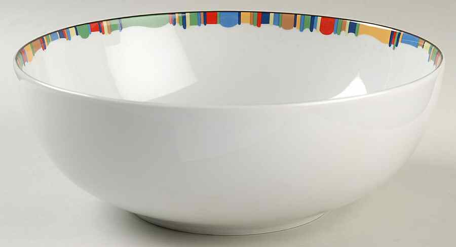 Color Crest 9" Round Vegetable Bowl by Mikasa-1