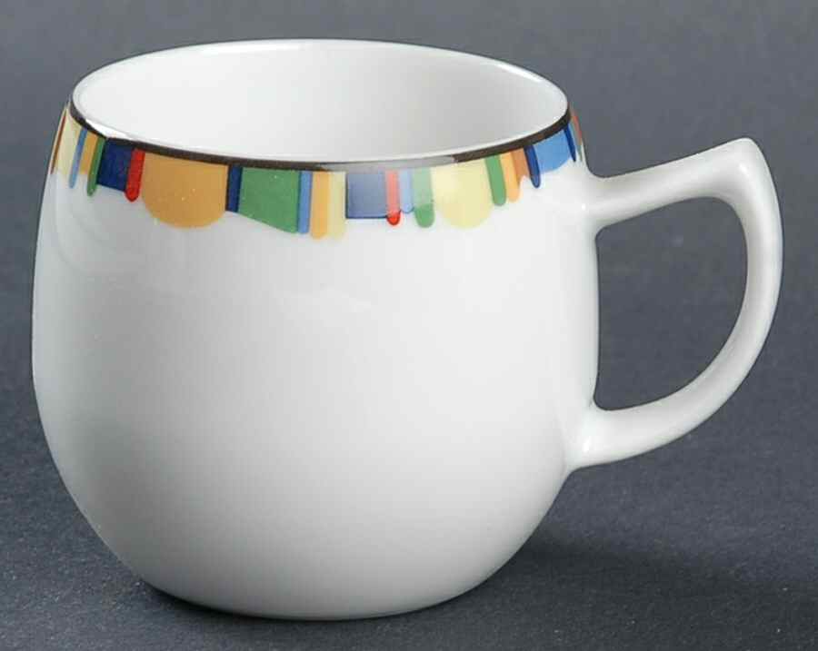 Color Crest Flat Demitasse Cup by Mikasa-1