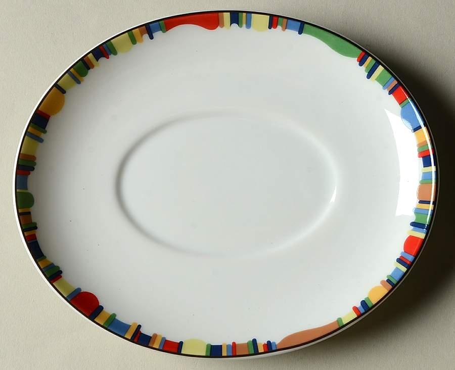 Color Crest Underplate for Gravy Boat by Mikasa-1