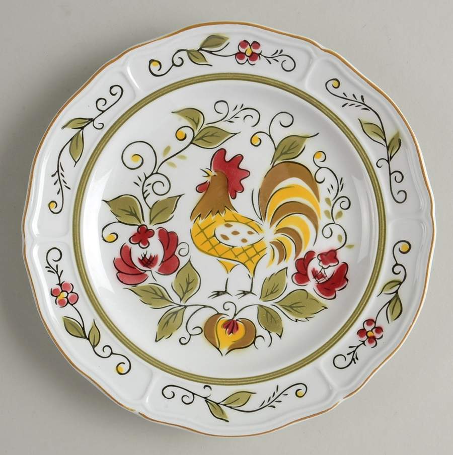Coq D'Oro Salad Plate by Mikasa-1