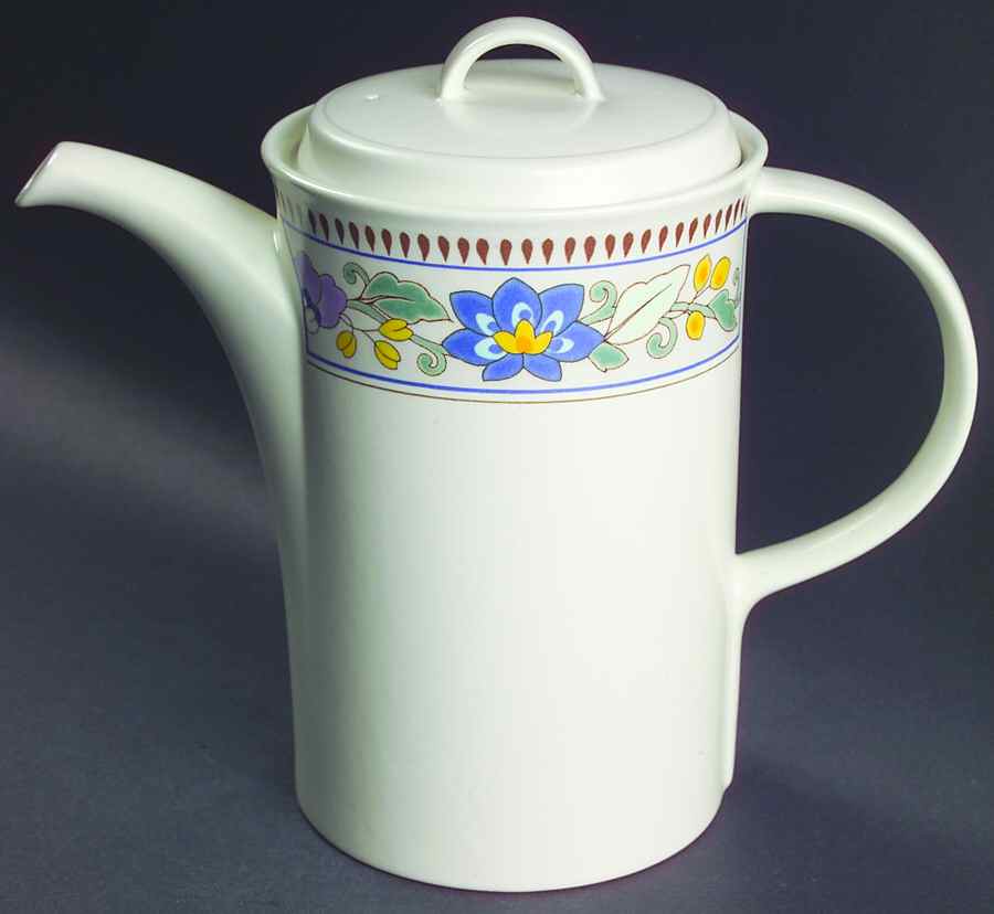 Costa Del Sol Coffee Pot & Lid by Mikasa-1