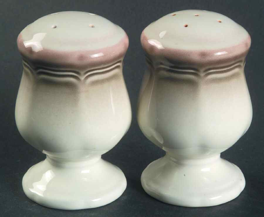 Country Estate Brown Green Salt & Pepper Set by Mikasa-1