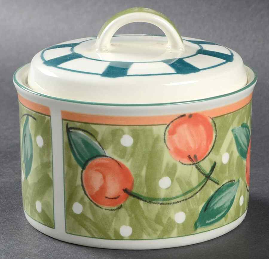 Country Fair Sugar Bowl & Lid by Mikasa-1