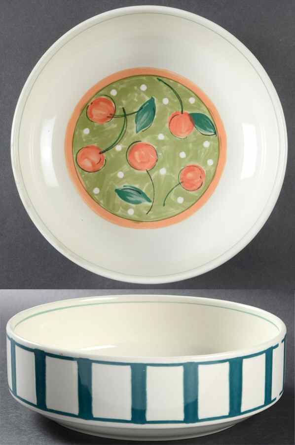 Country Fair 8" Round Vegetable Bowl by Mikasa-1
