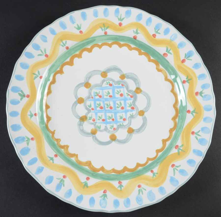 Country Flair 12" Chop Plate (Round Platter) by Mikasa-1