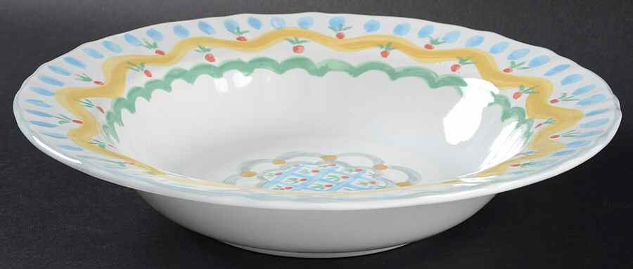 Country Flair 10" Round Vegetable Bowl by Mikasa-1