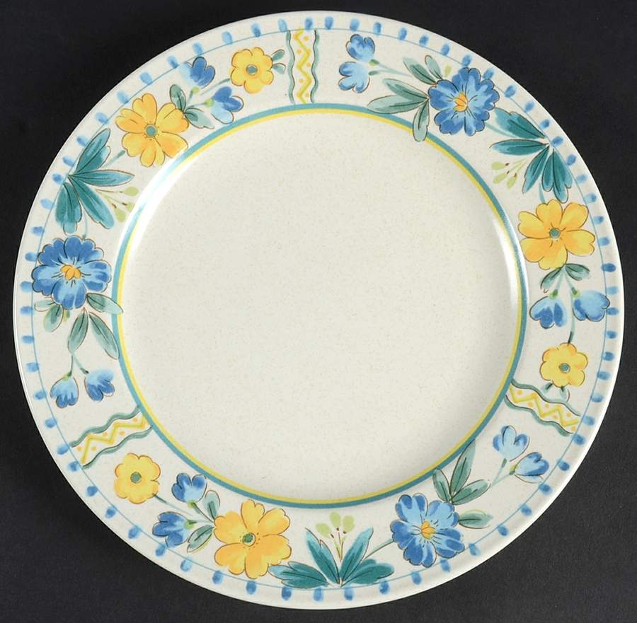Country Flowers Salad Plate by Mikasa-1