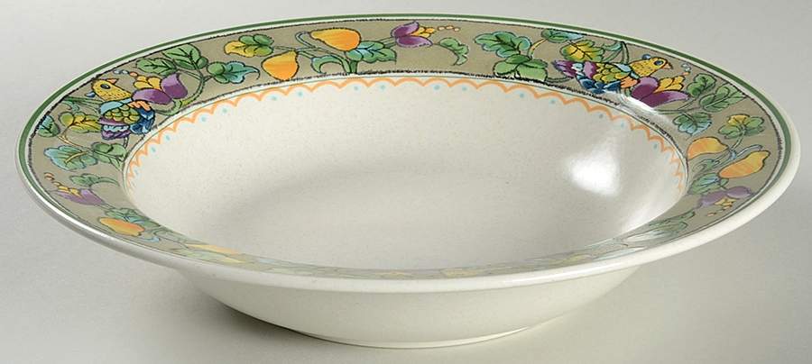Courtship Garden 10" Round Vegetable Bowl by Mikasa-1