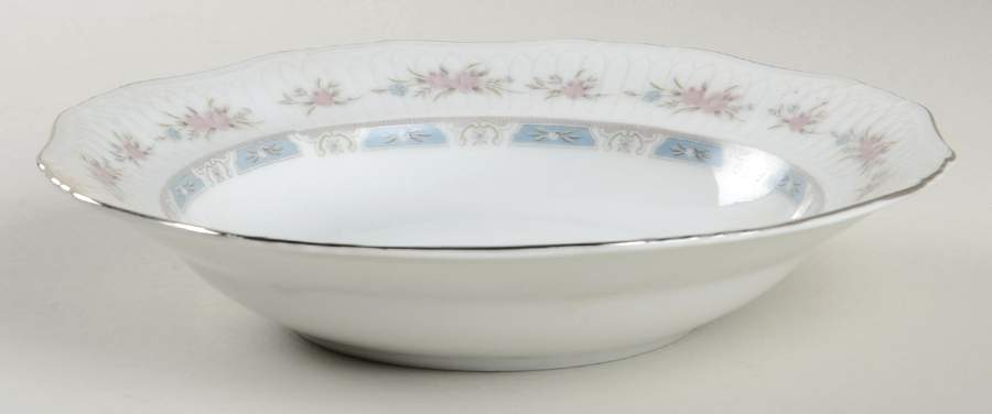Country Gardens Rim Soup Bowl by Mikasa-1