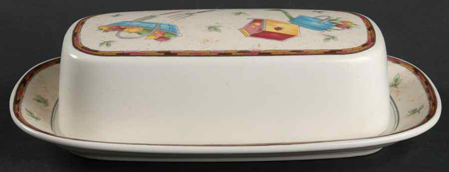 Country Garden 1/4 Lb Covered Butter by Mikasa-1