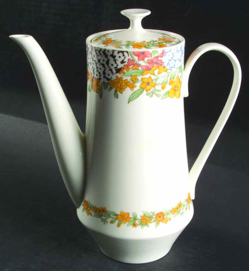 Country Gentry Coffee Pot & Lid by Mikasa-1