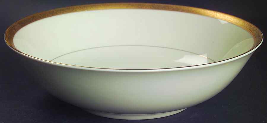 Colony Gold 9" Round Vegetable Bowl by Mikasa-1