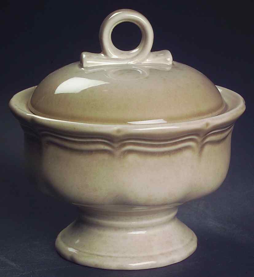 Country Home Sugar Bowl & Lid by Mikasa-1