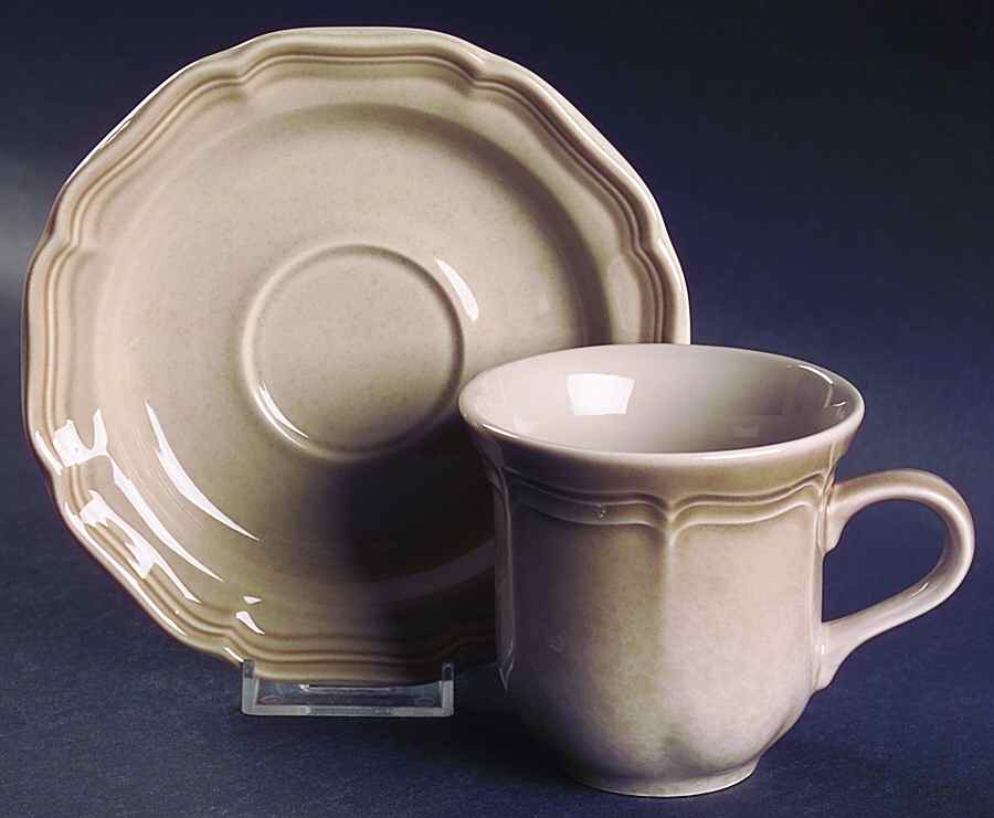 Country Home Flat Cup & Saucer Set by Mikasa-1