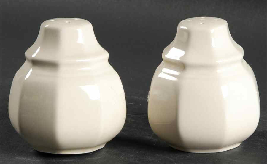 Continental Ivory Salt & Pepper Set by Mikasa-1
