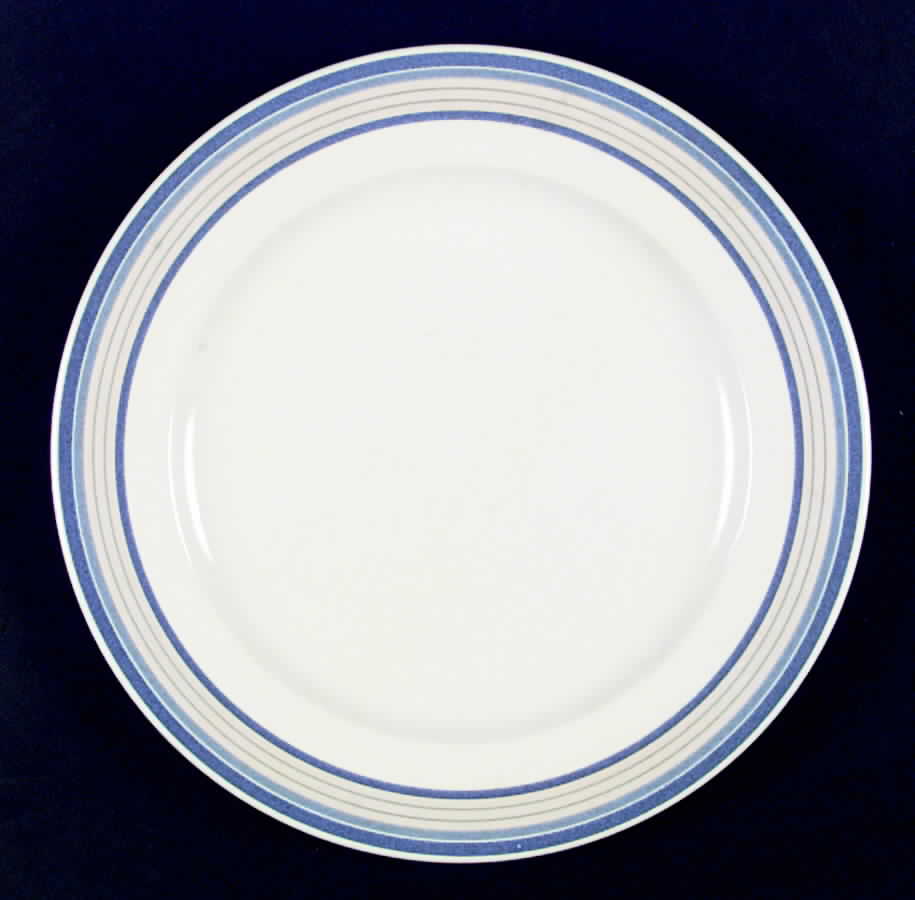 Concentric Indigo Dinner Plate by Mikasa-1