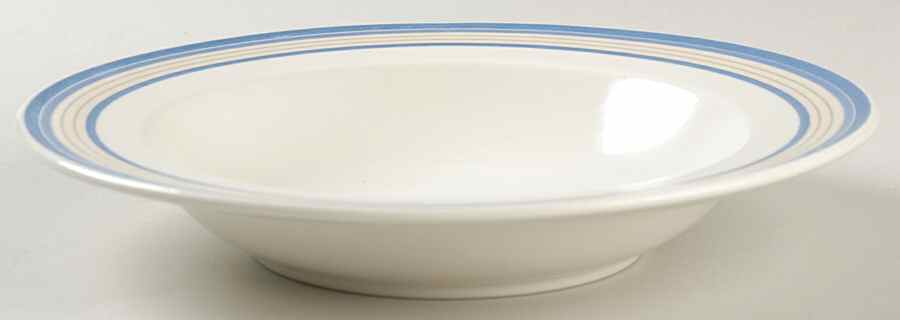 Concentric Indigo Large Rim Soup Bowl by Mikasa-1
