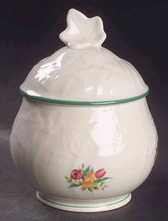 Country Jewels Sugar Bowl & Lid by Mikasa-1