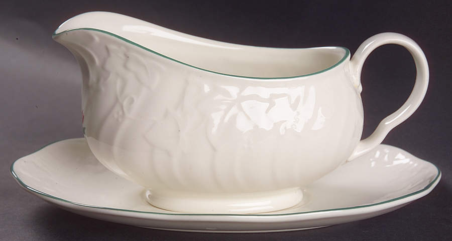 Country Jewels Gravy Boat & Underplate by Mikasa-1