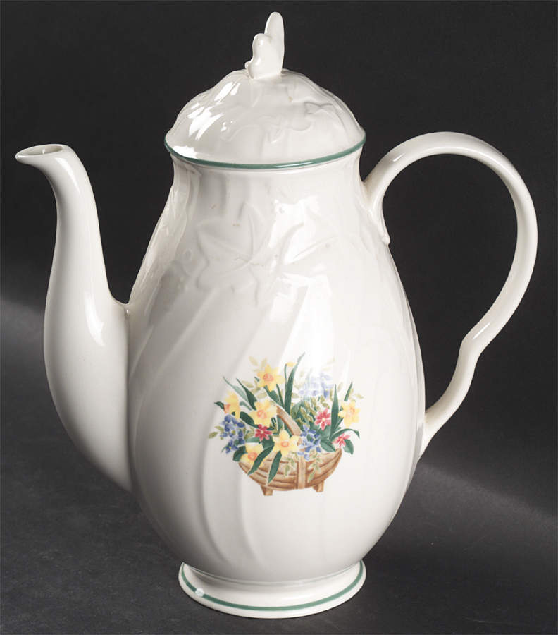 Country Jewels Coffee Pot & Lid by Mikasa-1