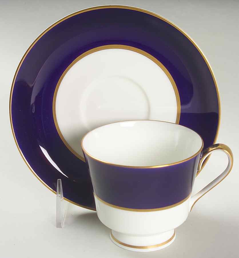 Colbert Footed Cup & Saucer Set by Mikasa-1